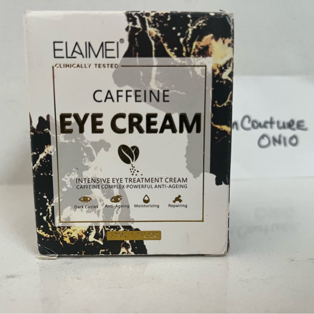 ELAIMEI caffeine EYE Cream , powerful anti-aging eye cream helps dark circles